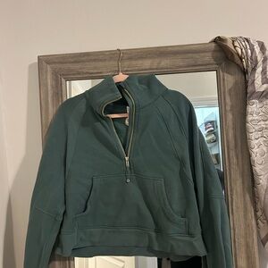 Scuba Oversized Half-Zip Hoodie